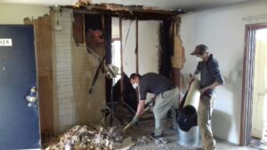 fire damage restoration in Little Elm cleanup team