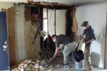 fire damage restoration in Little Elm cleanup team